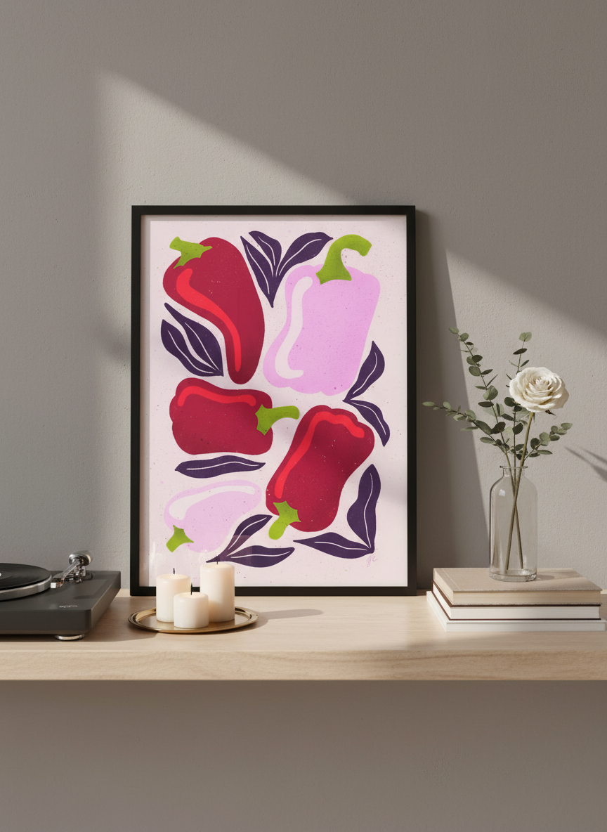 Pepper Parade with scale